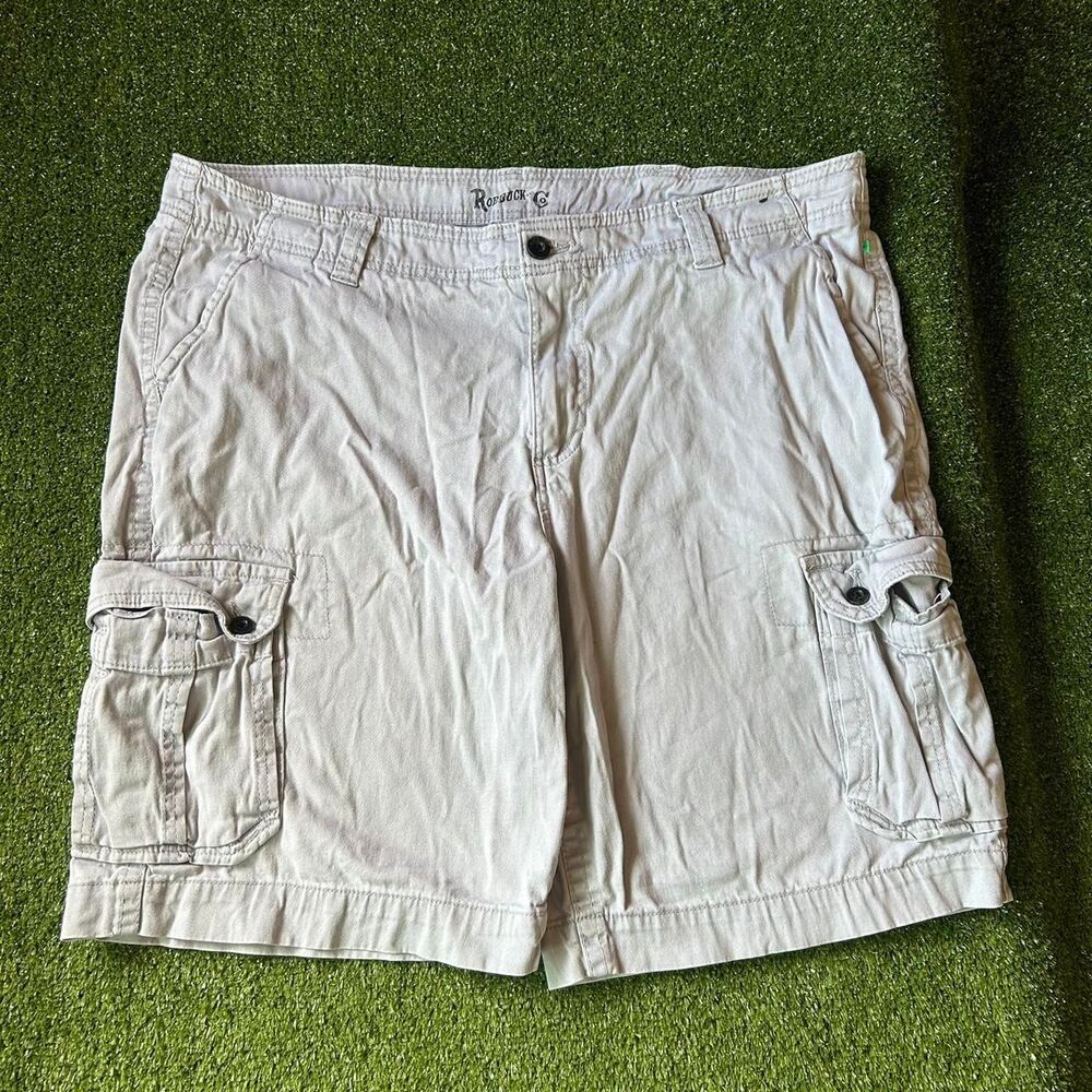 Unbranded Men's Cream and White Shorts